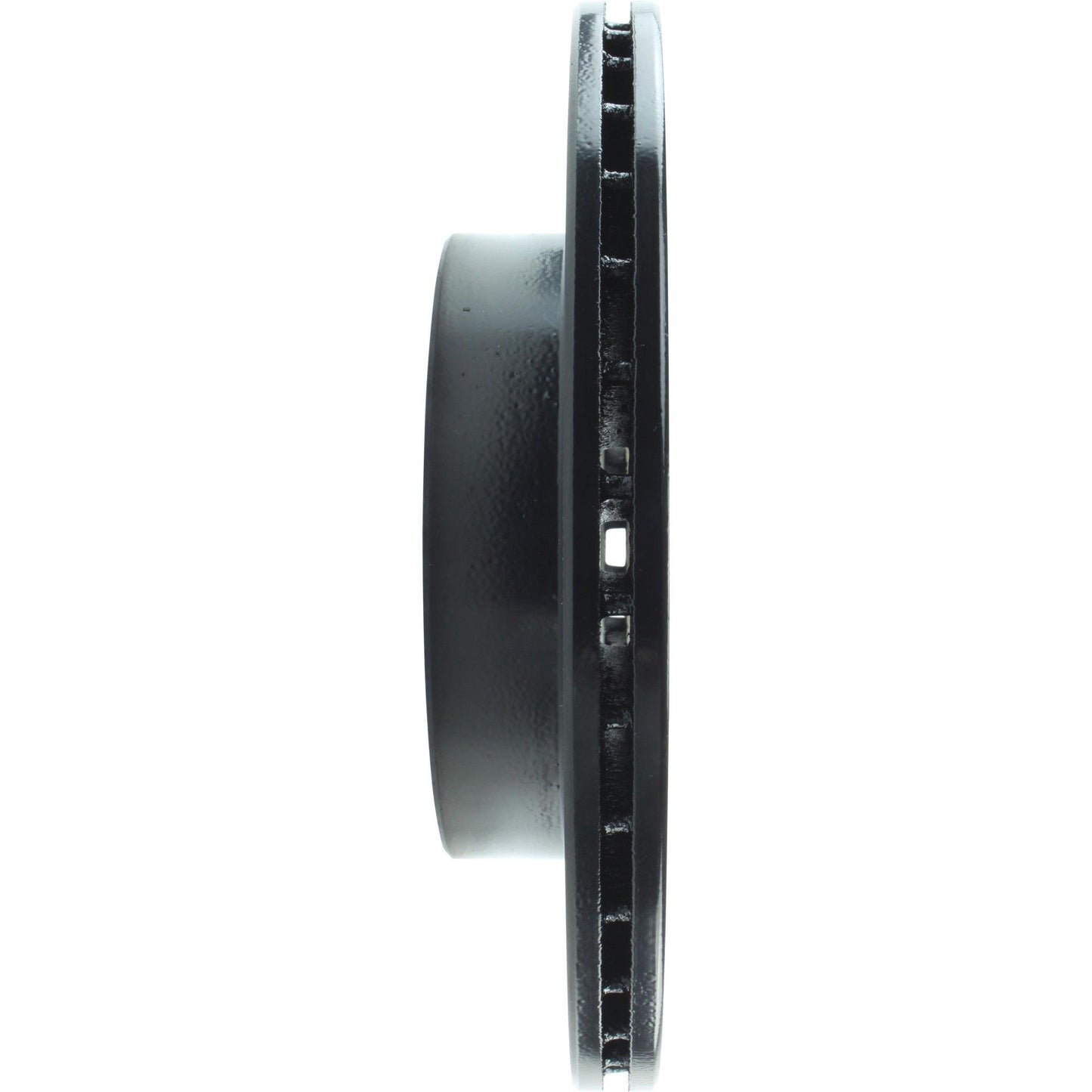 StopTech 90-91 Honda CRX HF 1.5L / 00-06 Honda Insight MIT/CVT Slotted & Drilled Left Front Rotor 127.40005L