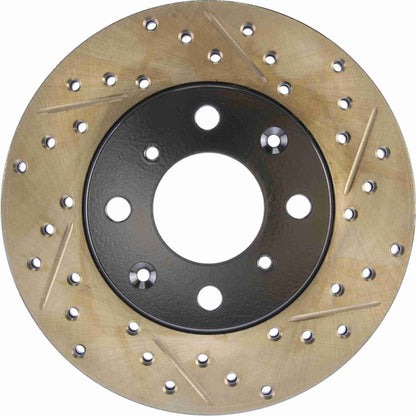 StopTech Slotted & Drilled Sport Brake Rotor 127.40011L