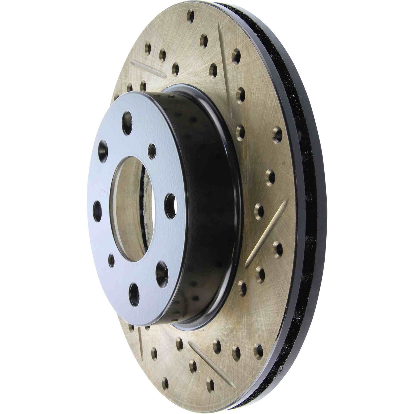StopTech Slotted & Drilled Sport Brake Rotor 127.40011L
