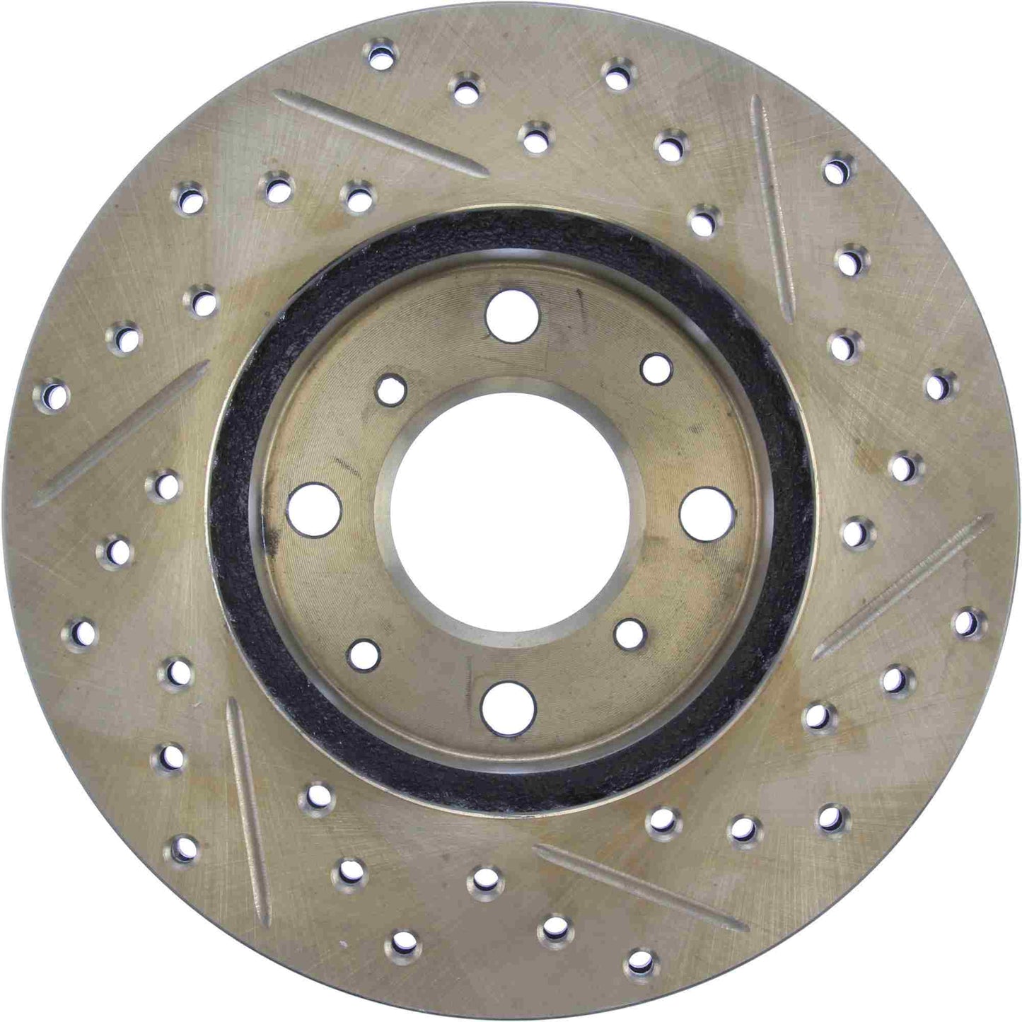 StopTech Slotted & Drilled Sport Brake Rotor 127.40011R