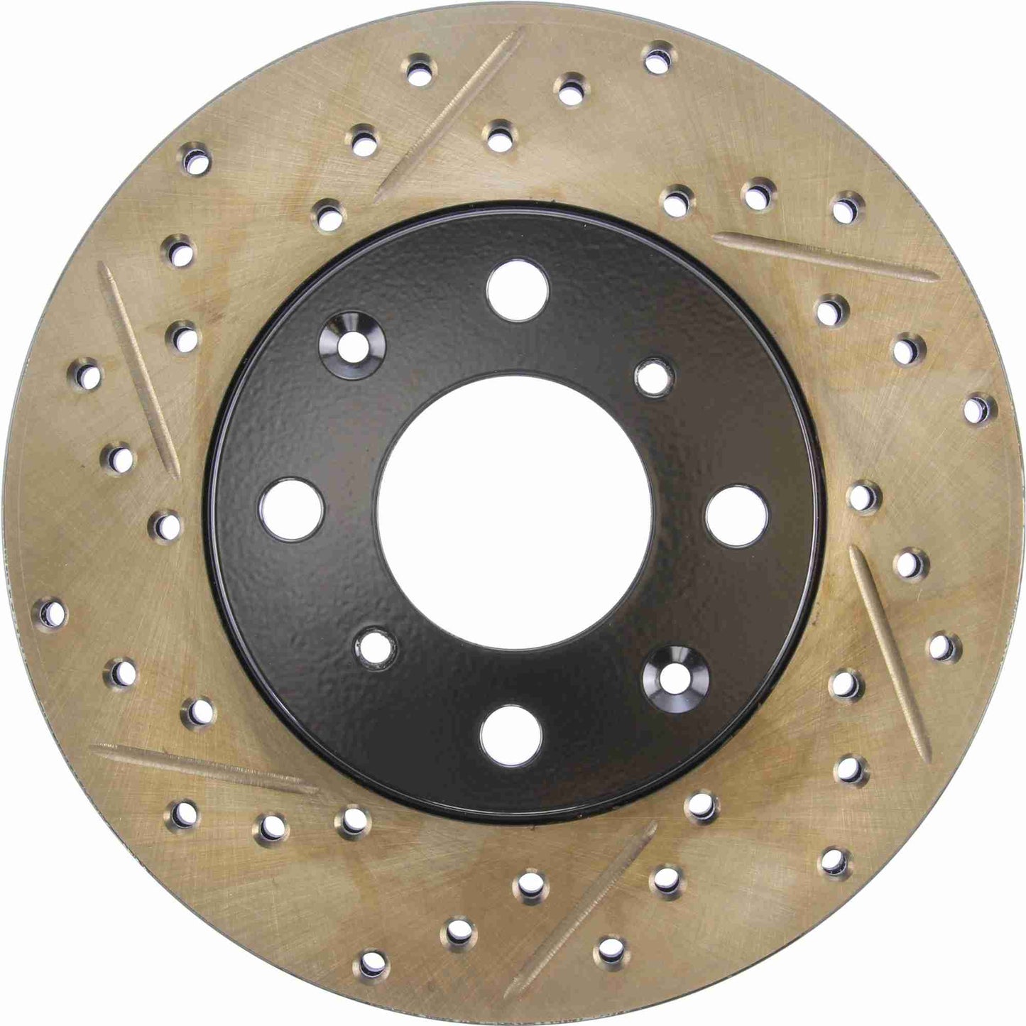 StopTech Slotted & Drilled Sport Brake Rotor 127.40011R