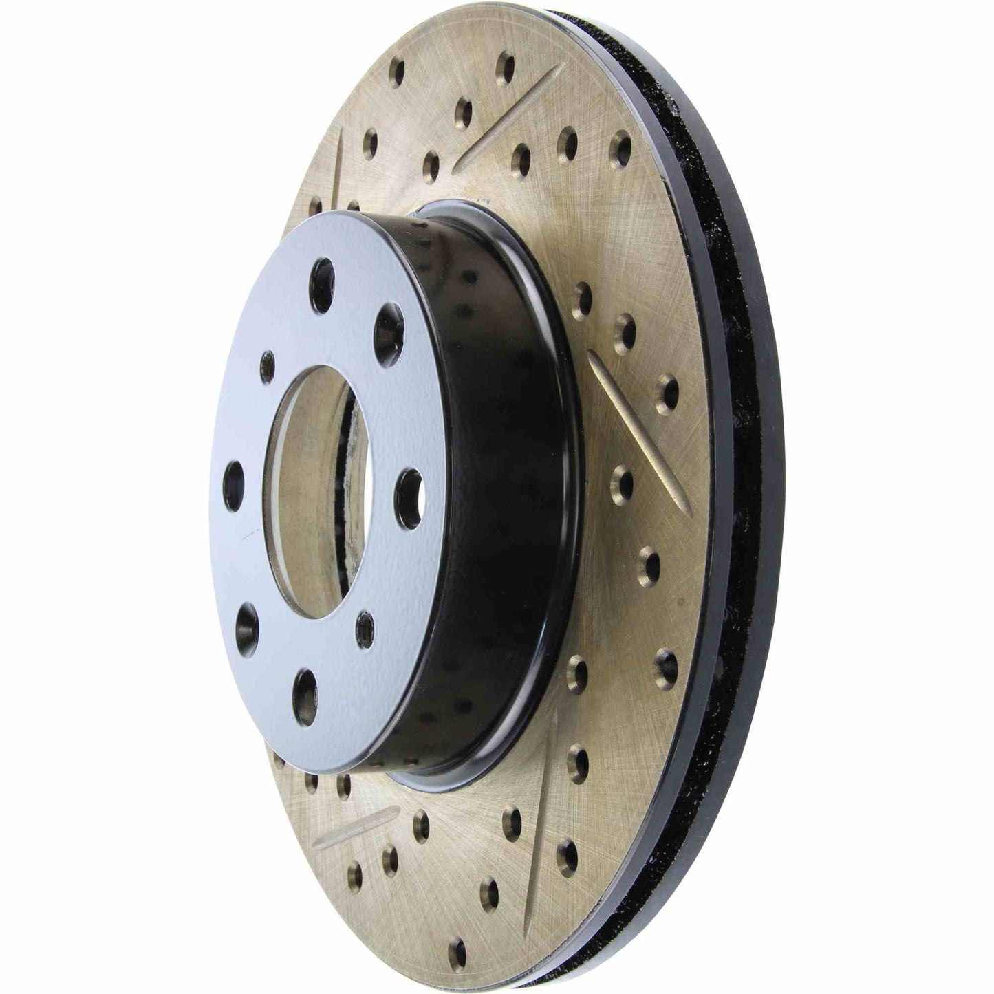 StopTech Slotted & Drilled Sport Brake Rotor 127.40011R
