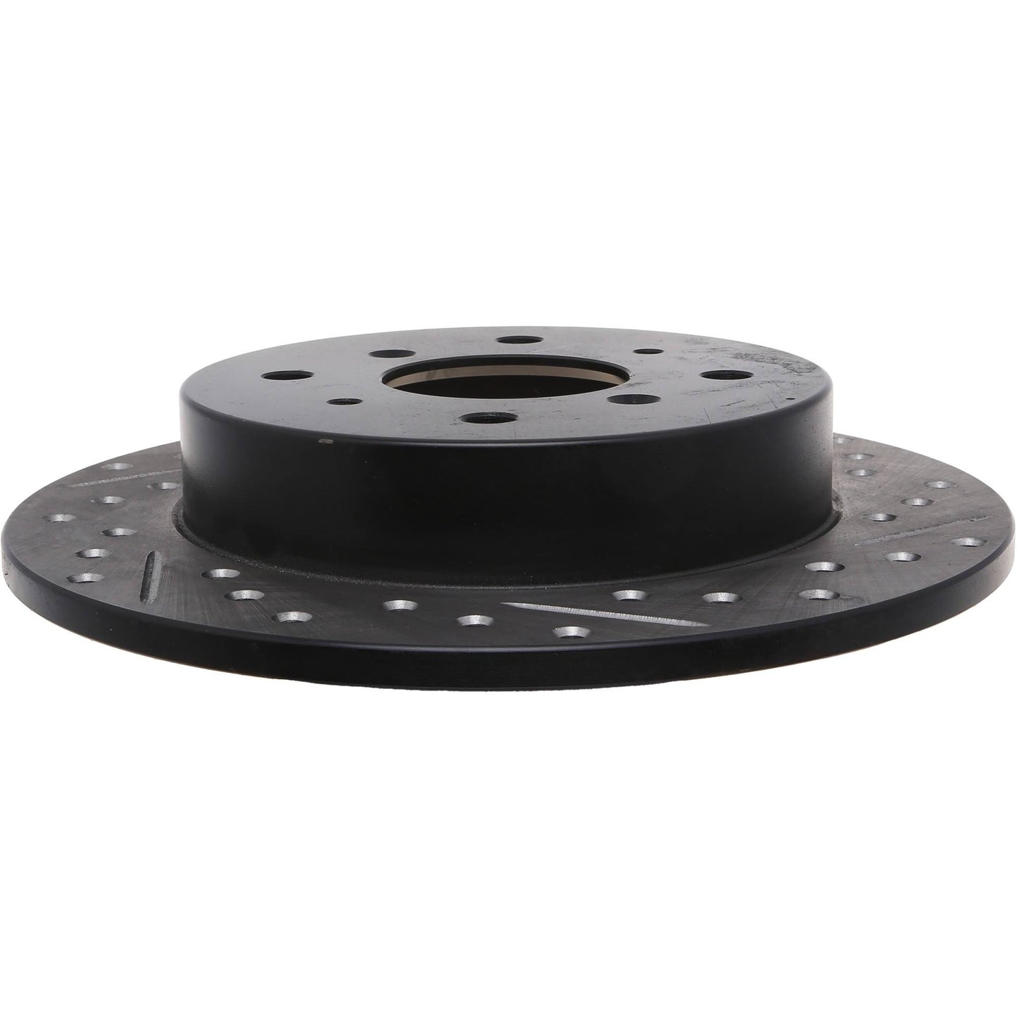 StopTech 92-96 Honda Prelude S/SE/Si/V-Tec / 86-88 Acura Legend Slotted & Drilled Left Rear Rotor 127.40016L