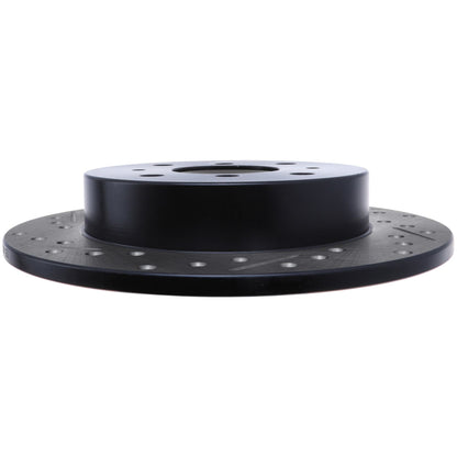 StopTech 92-96 Honda Prelude S/SE/Si/V-Tec / 86-88 Acura Legend Slotted & Drilled Right Rear Rotor 127.40016R