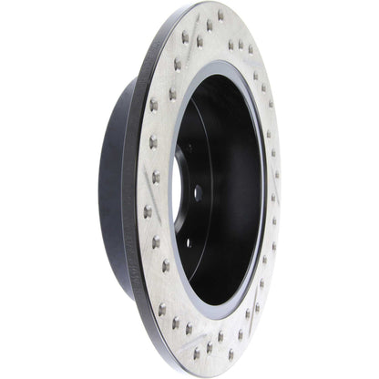 StopTech Sport Drilled & Slotted Brake Rotor Rear Left 127.40017L