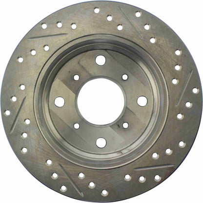 StopTech Slotted & Drilled Sport Brake Rotor 127.40019R