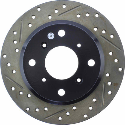 StopTech Slotted & Drilled Sport Brake Rotor 127.40019R