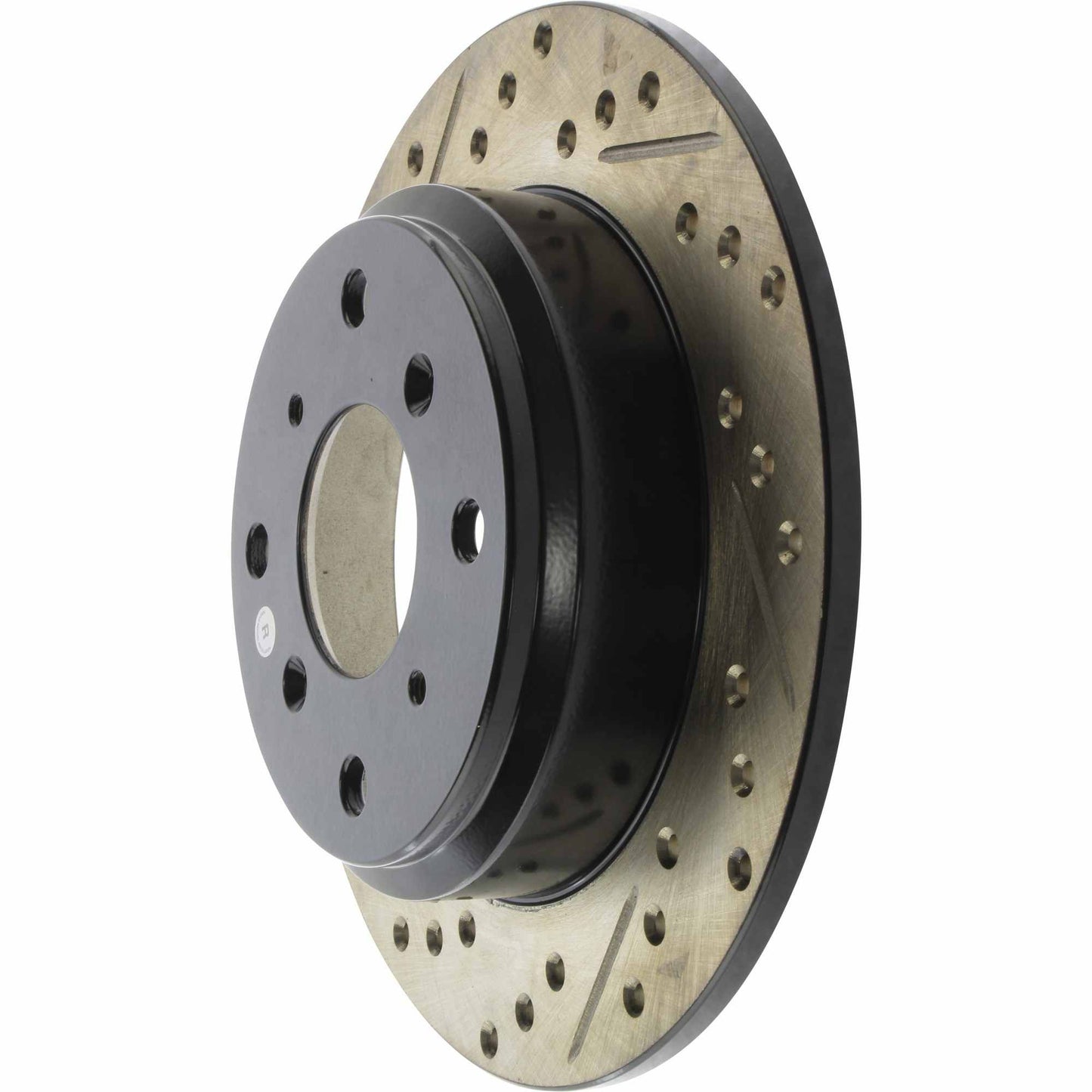 StopTech Slotted & Drilled Sport Brake Rotor 127.40019R