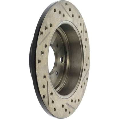 StopTech Slotted & Drilled Sport Brake Rotor 127.40019R