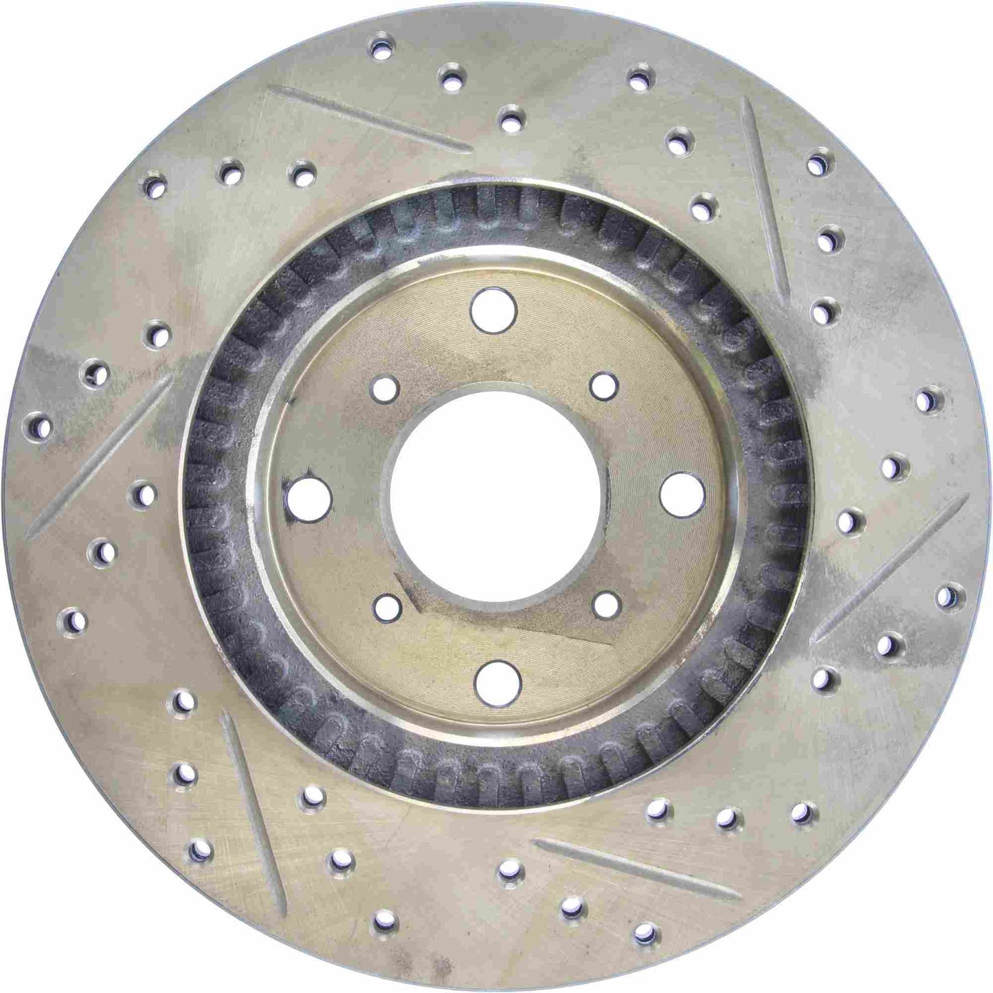 StopTech Slotted & Drilled Sport Brake Rotor 127.40020R