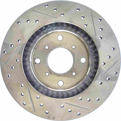 StopTech Slotted & Drilled Sport Brake Rotor 127.40020R