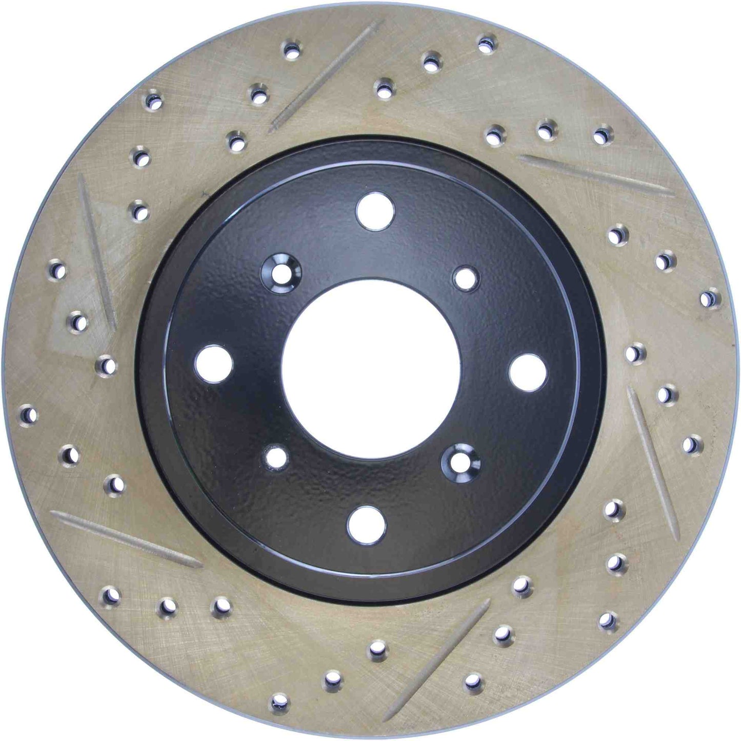 StopTech Slotted & Drilled Sport Brake Rotor 127.40020R