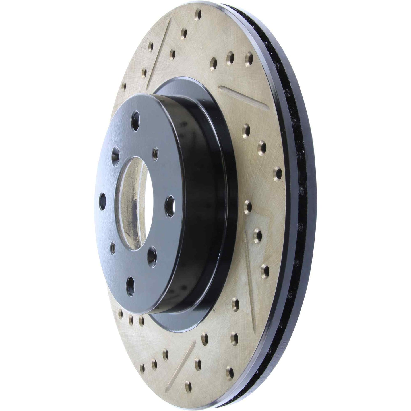 StopTech Slotted & Drilled Sport Brake Rotor 127.40020R