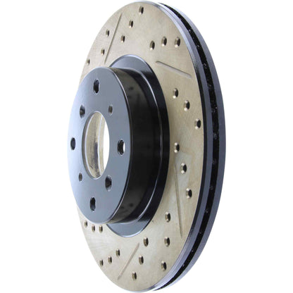 StopTech Slotted & Drilled Sport Brake Rotor 127.40020R