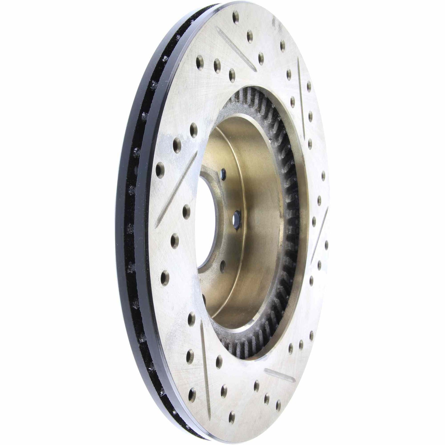 StopTech Slotted & Drilled Sport Brake Rotor 127.40020R