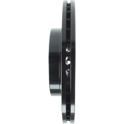 StopTech Sport Drilled/Slotted Brake Rotor; Front Left