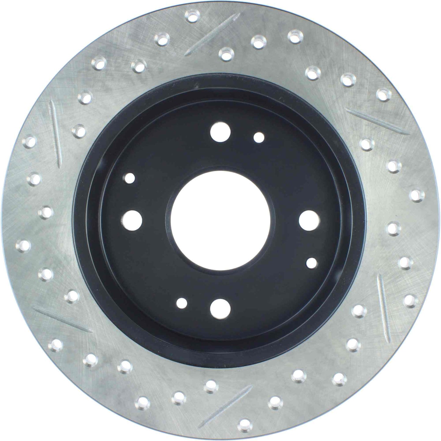 StopTech  Sport Drilled/Slotted Brake Rotor; Rear Left