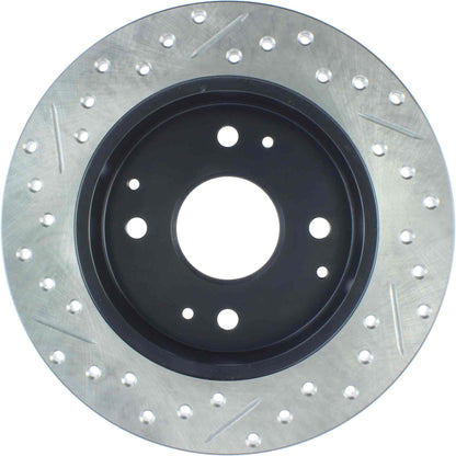 StopTech  Sport Drilled/Slotted Brake Rotor; Rear Left