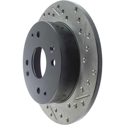 StopTech  Sport Drilled/Slotted Brake Rotor; Rear Left