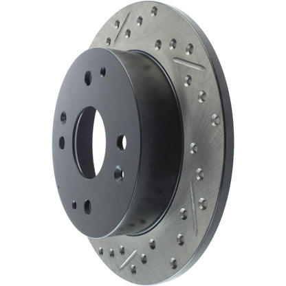 StopTech Sport Drilled/Slotted Brake Rotor; Rear Right