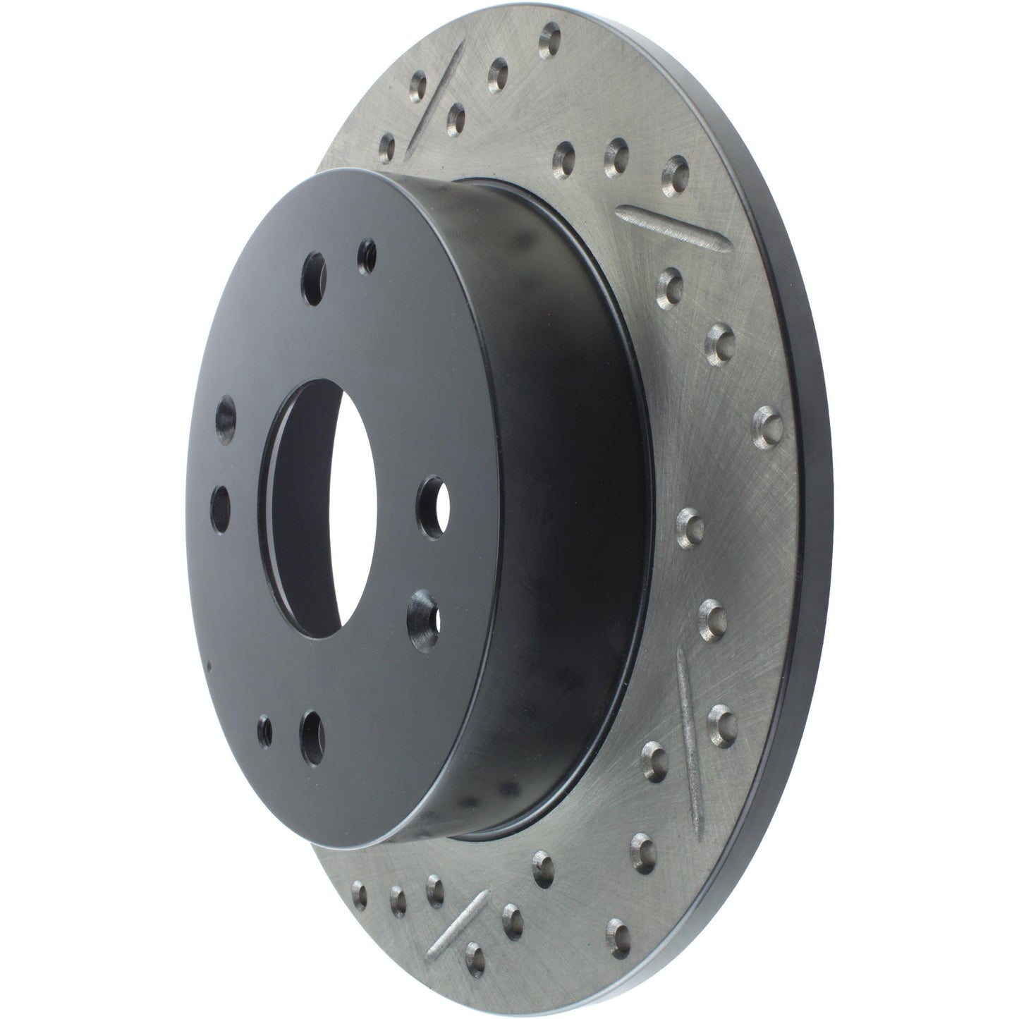 StopTech Sport Drilled/Slotted Brake Rotor; Rear Right