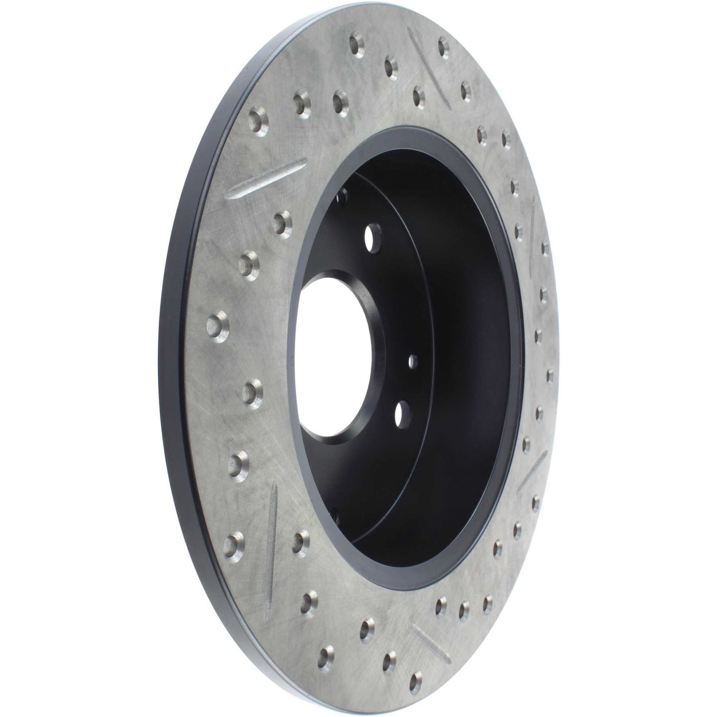 StopTech Sport Drilled/Slotted Brake Rotor; Rear Right