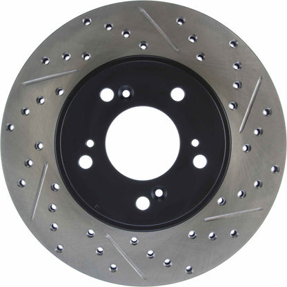 StopTech Sport Drilled & Slotted Brake Rotor Front Left 127.40026L