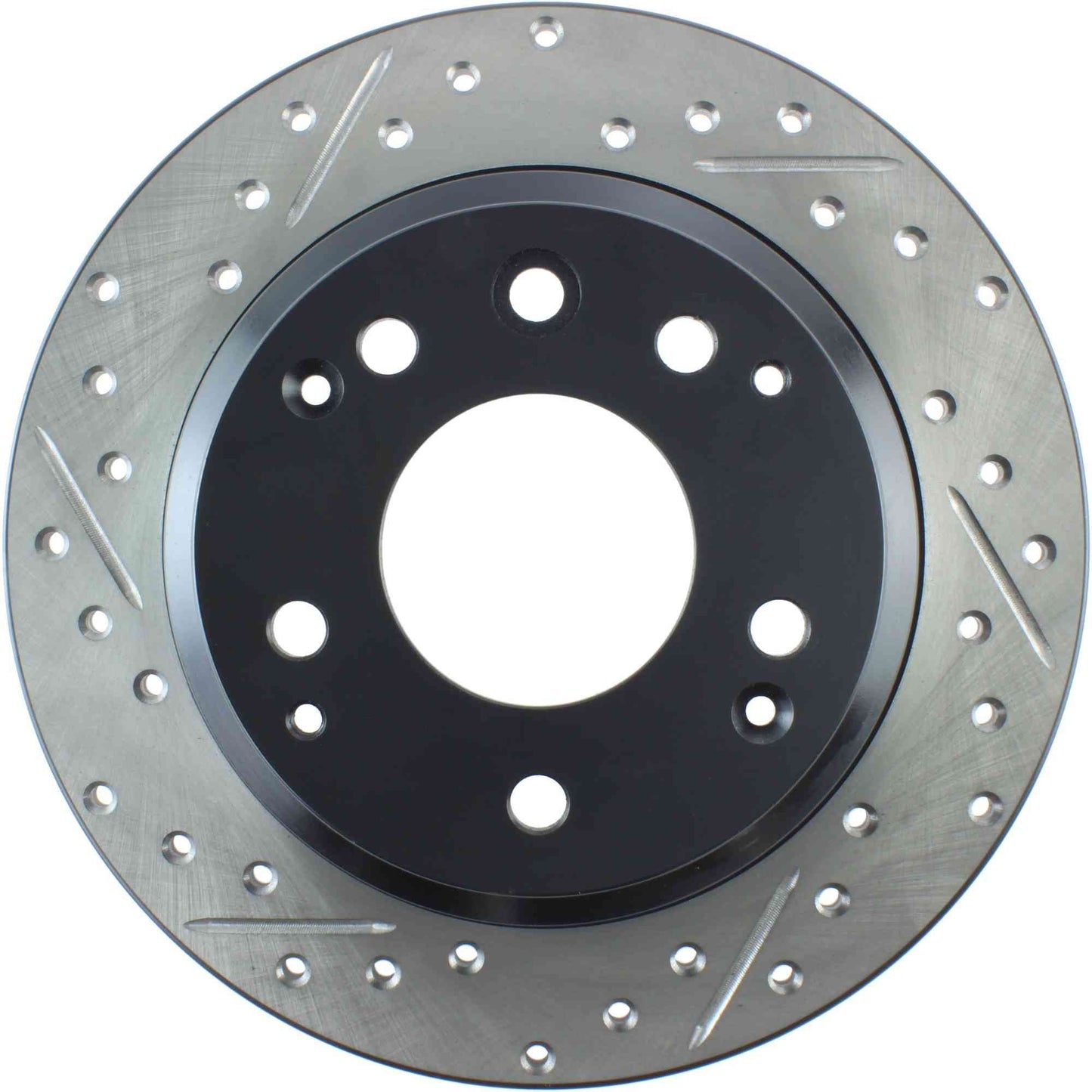 StopTech  Sport Drilled/Slotted Brake Rotor; Rear Right