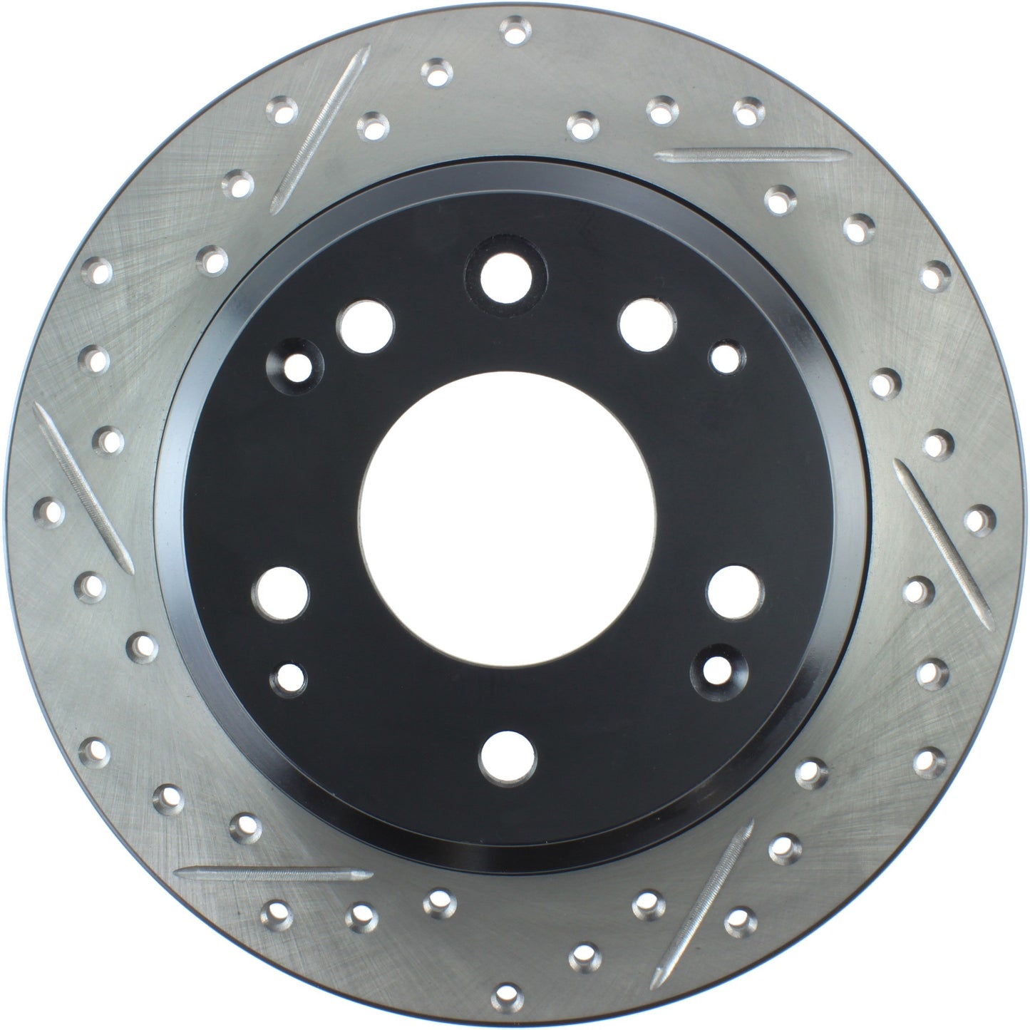 StopTech  Sport Drilled/Slotted Brake Rotor; Rear Right