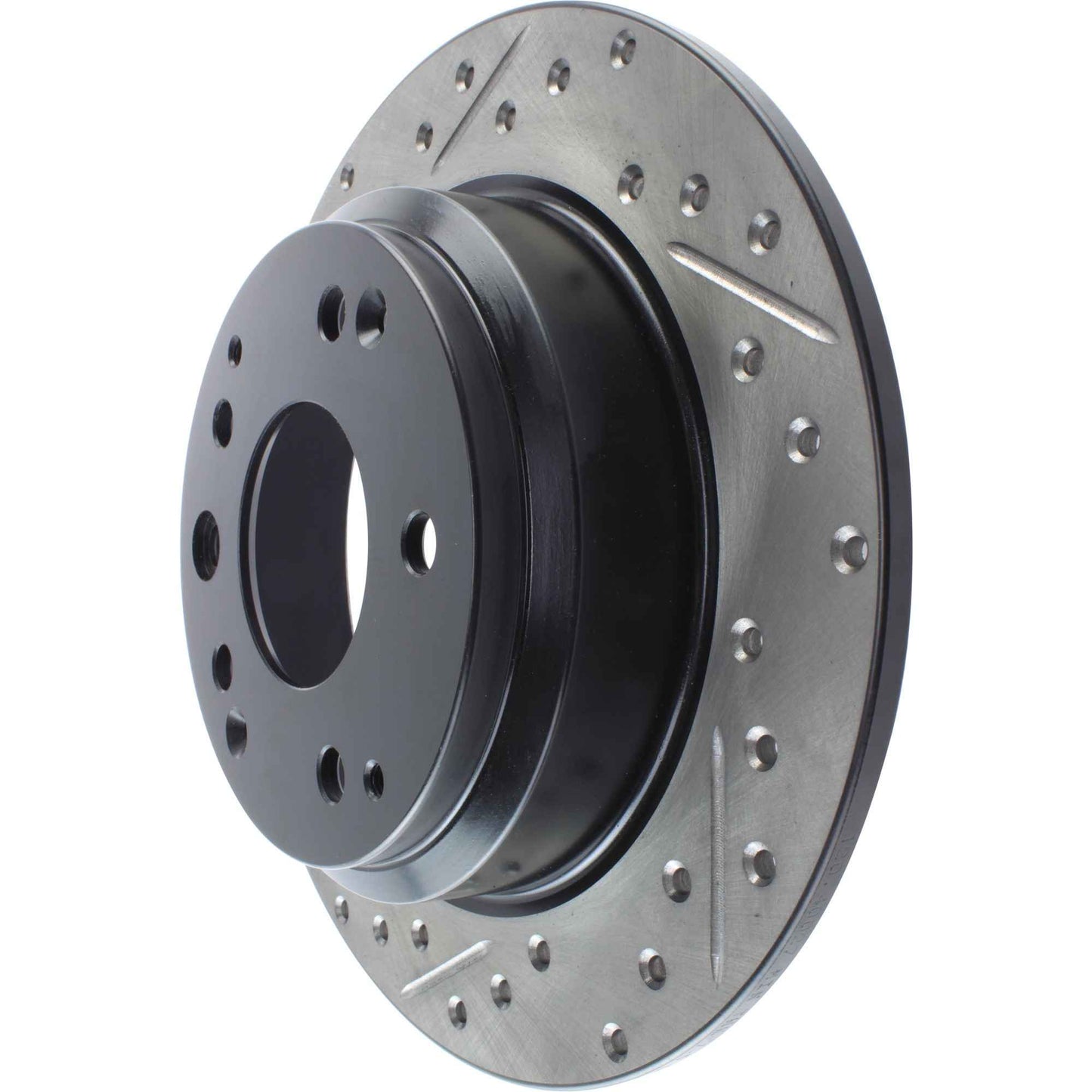 StopTech  Sport Drilled/Slotted Brake Rotor; Rear Right