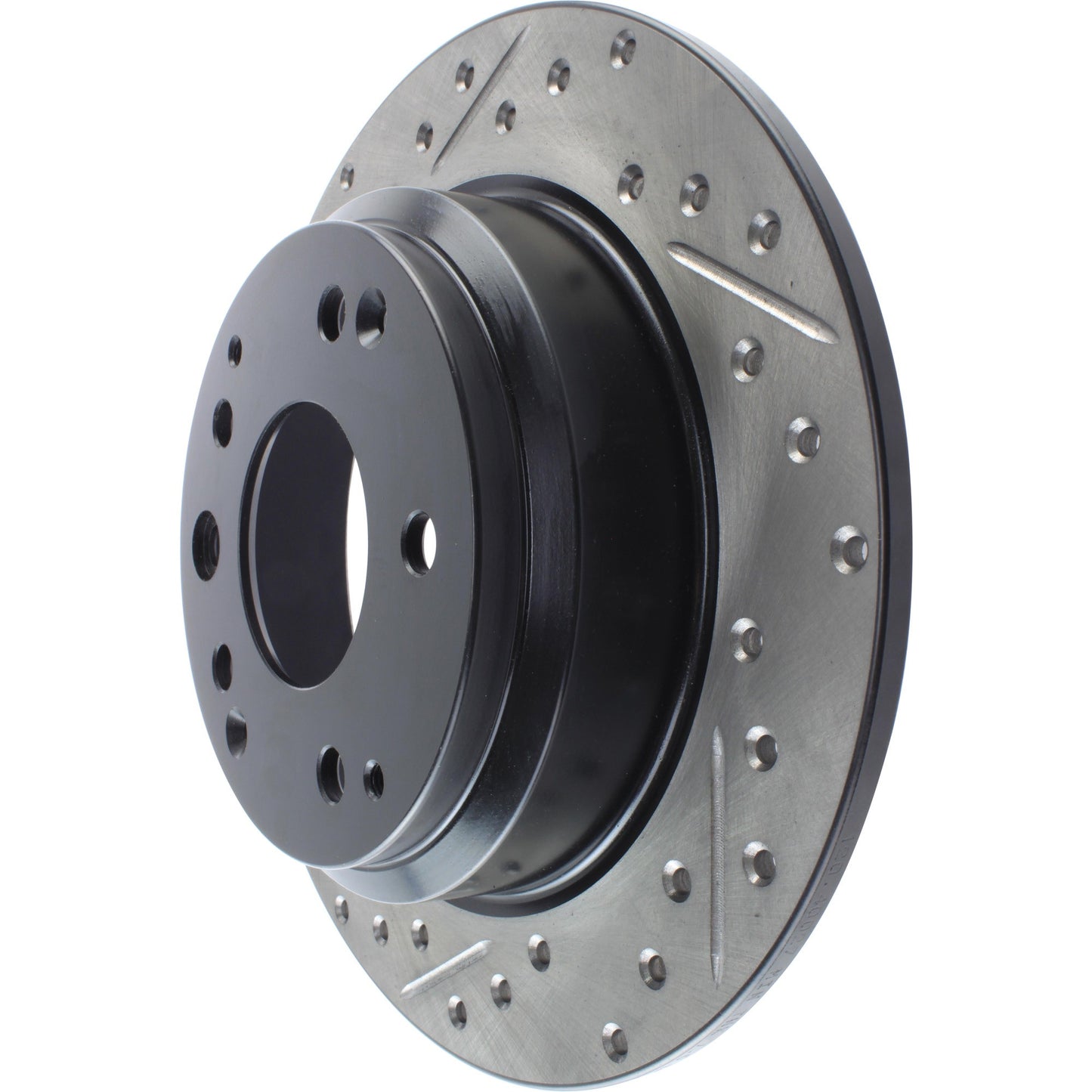 StopTech  Sport Drilled/Slotted Brake Rotor; Rear Right