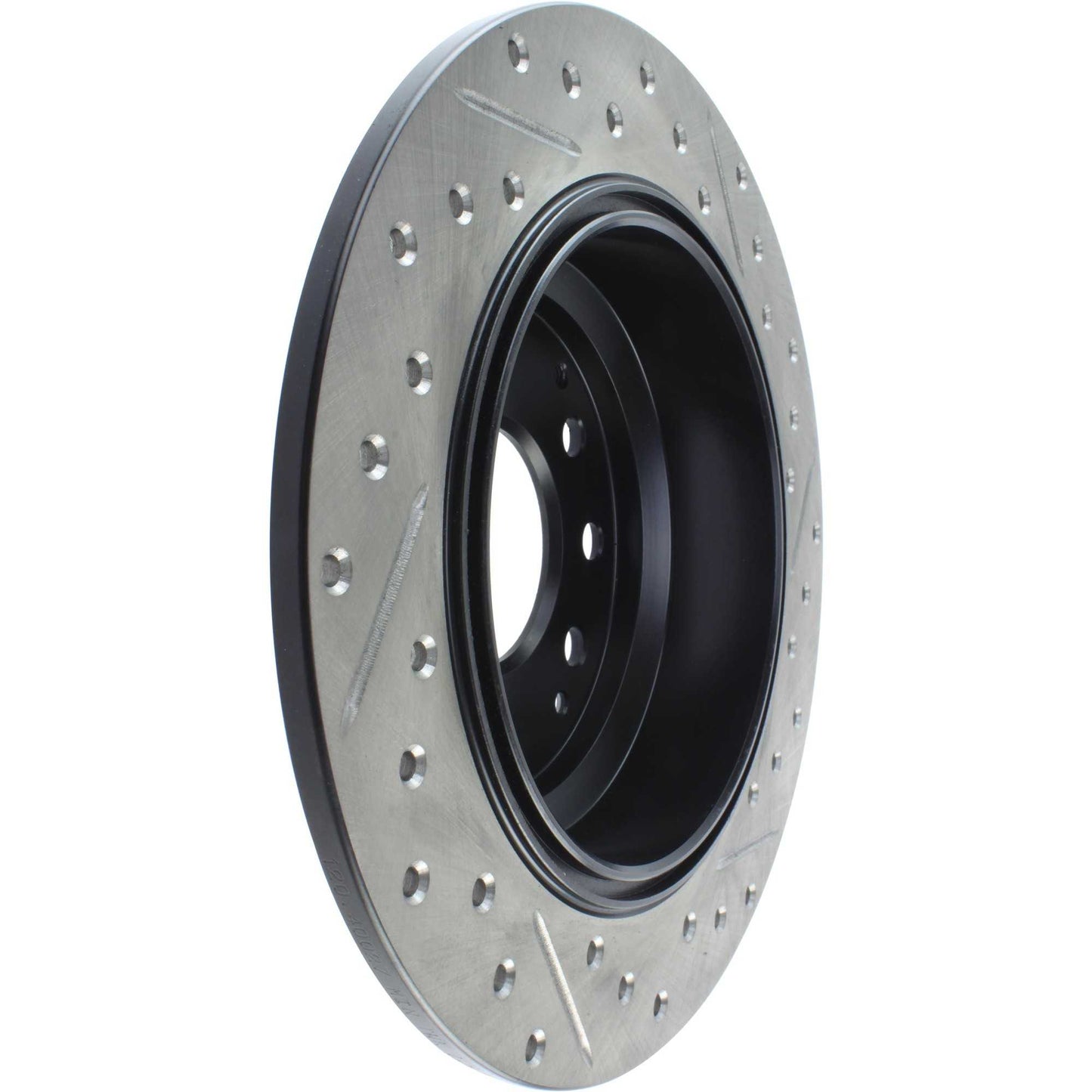 StopTech  Sport Drilled/Slotted Brake Rotor; Rear Right