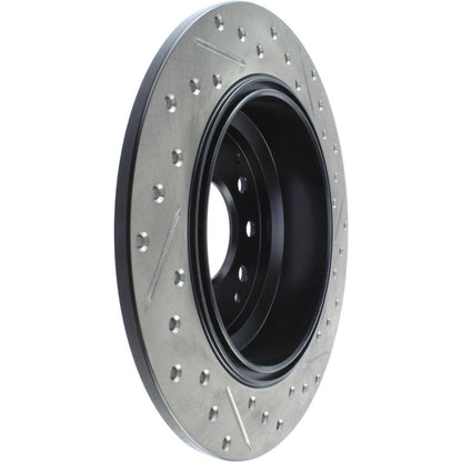 StopTech  Sport Drilled/Slotted Brake Rotor; Rear Right
