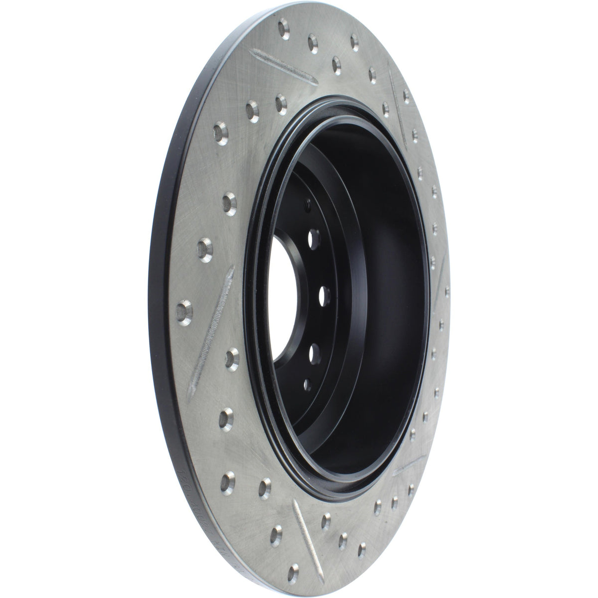 StopTech  Sport Drilled/Slotted Brake Rotor; Rear Right