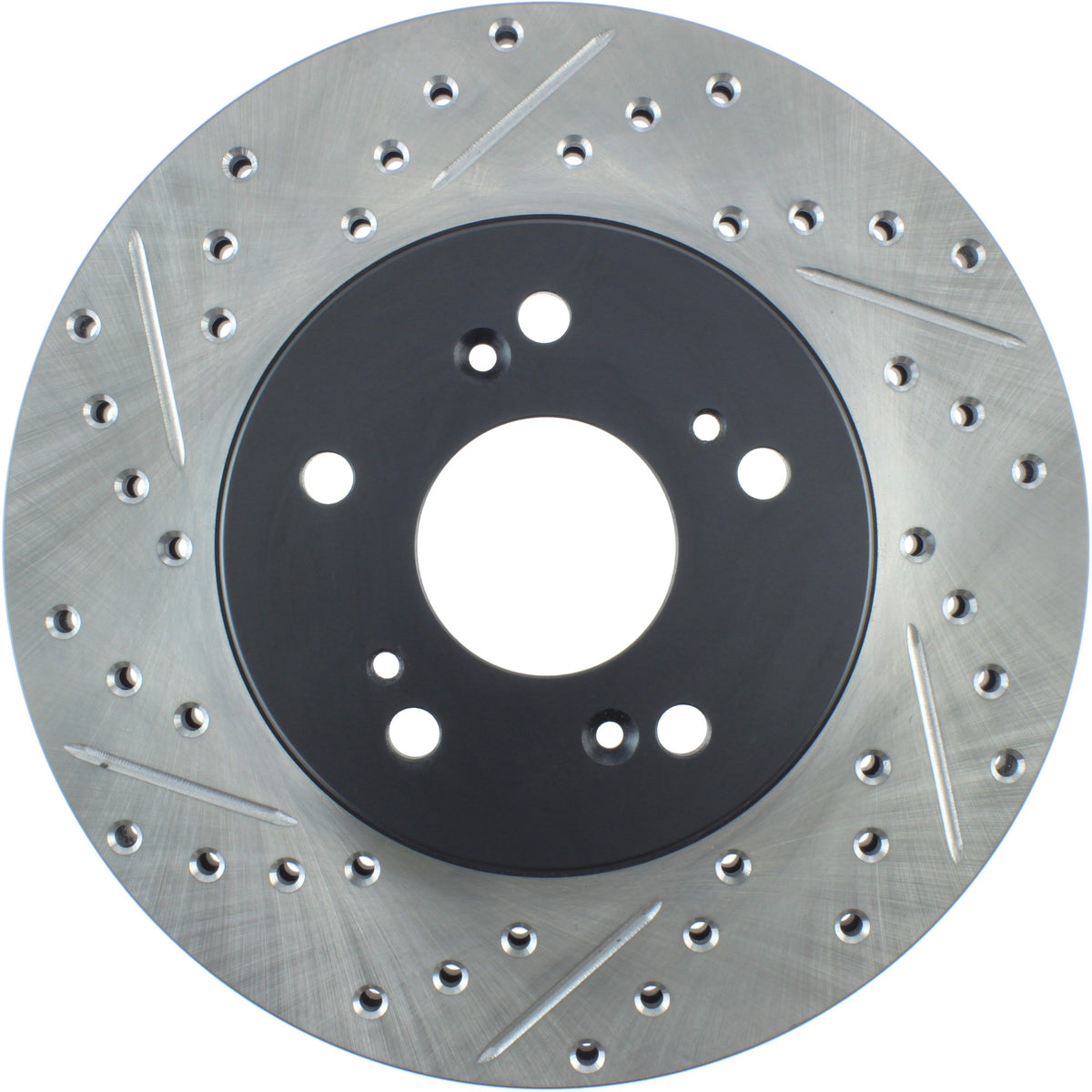 StopTech Sport Cryo Drilled/Slotted Brake Rotor; Rear Right