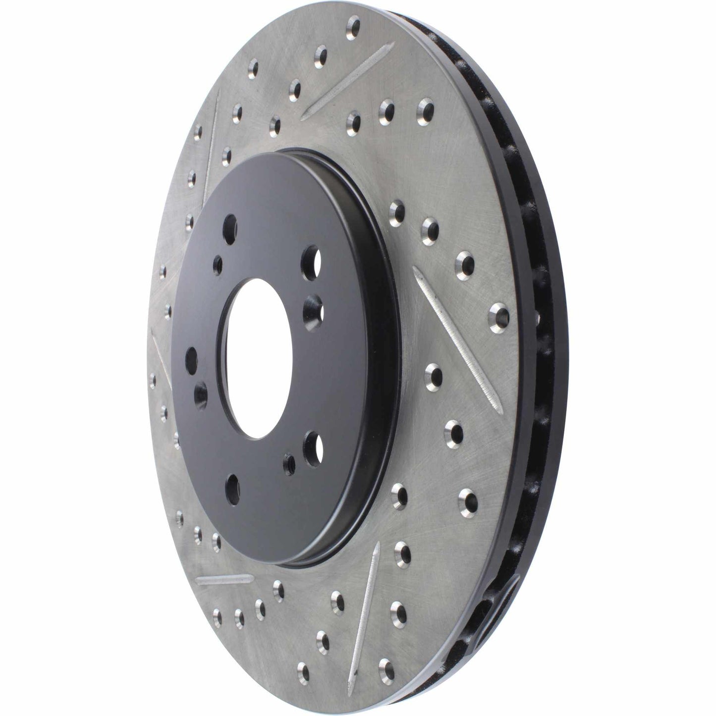 StopTech Sport Cryo Drilled/Slotted Brake Rotor; Rear Right