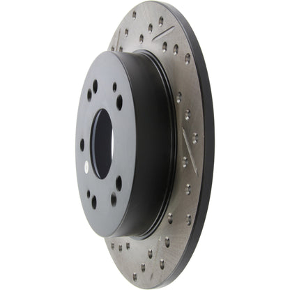 StopTech Sport Cryo Drilled/Slotted Brake Rotor; Rear Right