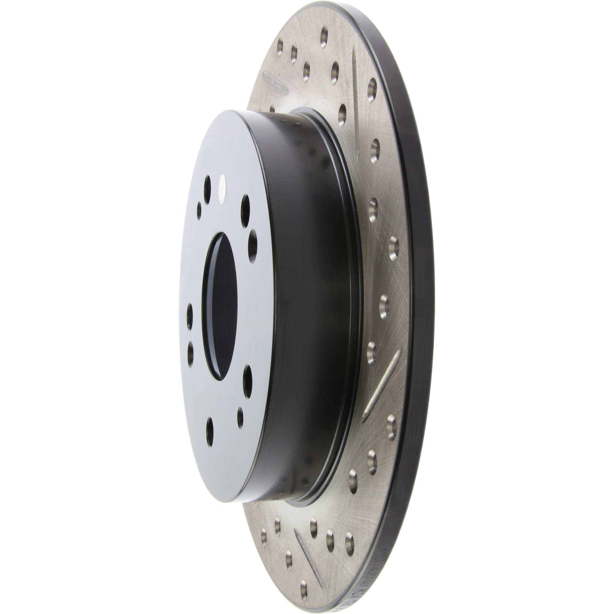 StopTech Sport Drilled/Slotted Brake Rotor; Rear Left