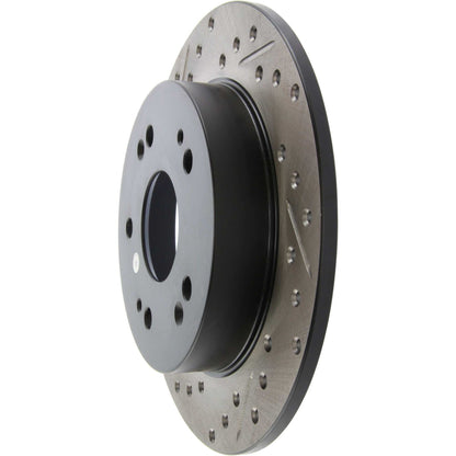StopTech Sport Drilled/Slotted Brake Rotor; Rear Right