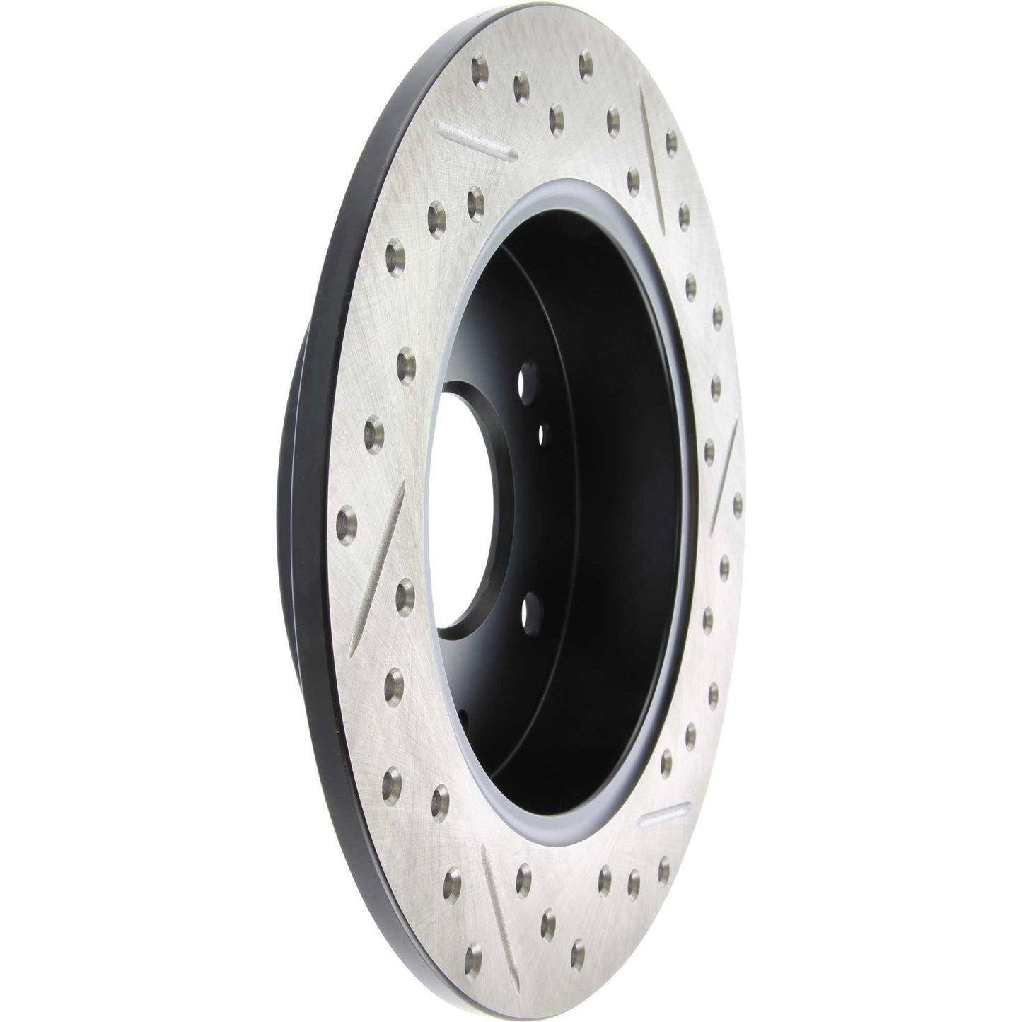 StopTech Sport Drilled/Slotted Brake Rotor; Rear Right