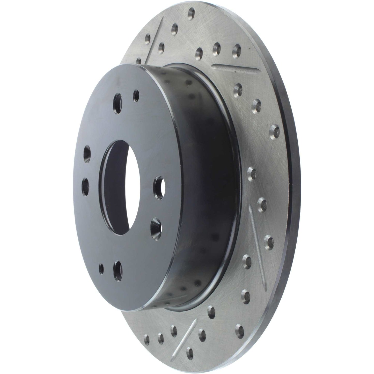 StopTech Sport Drilled/Slotted Brake Rotor; Rear Right