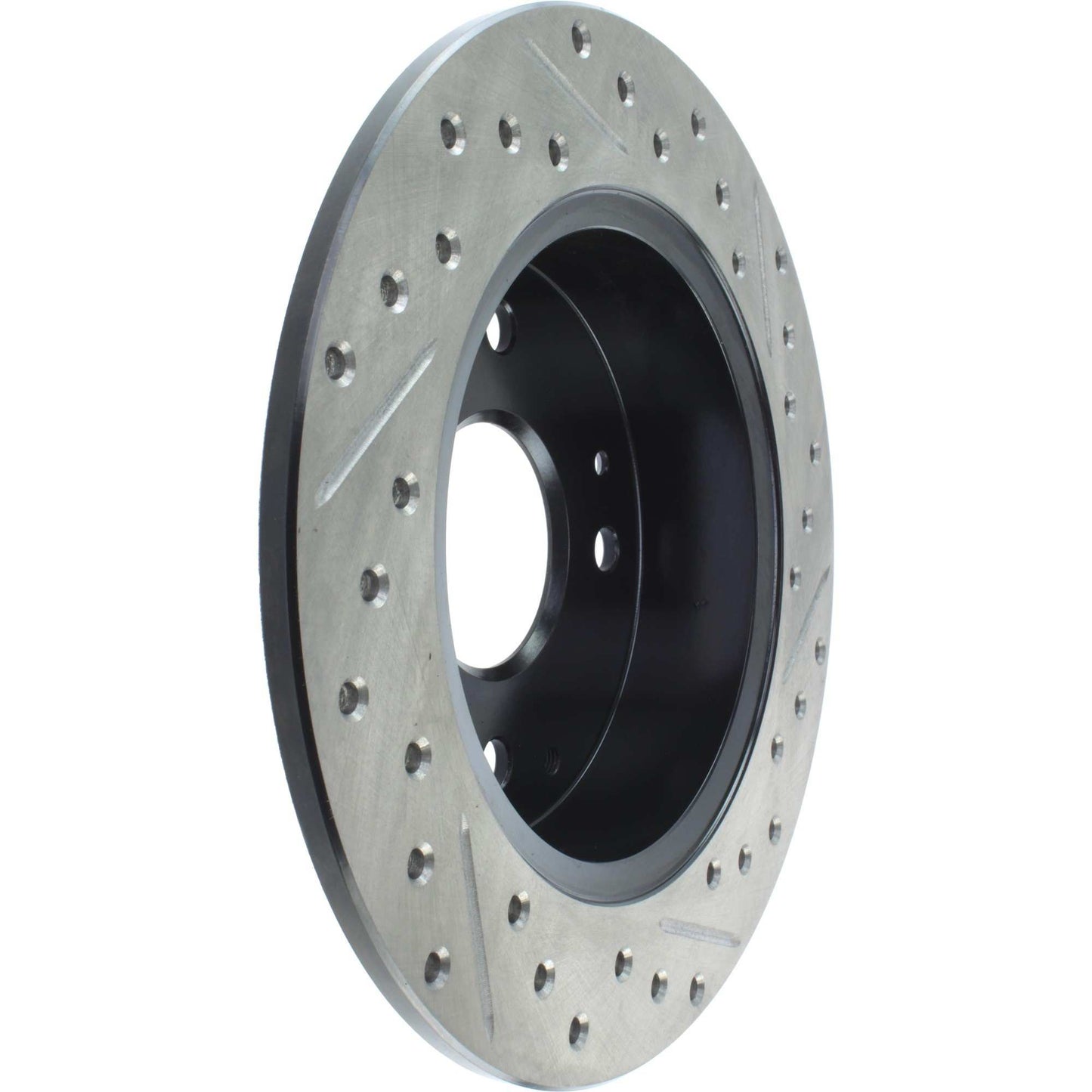 StopTech Sport Drilled/Slotted Brake Rotor; Rear Right