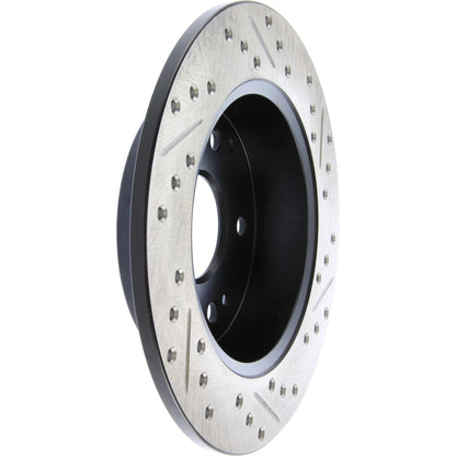 StopTech Sport Cryo Drilled/Slotted Brake Rotor; Rear Right