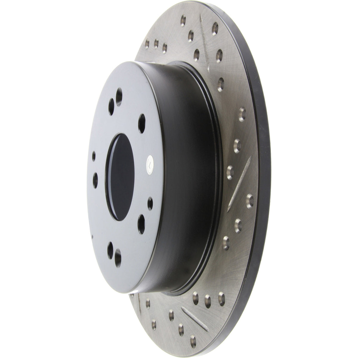 StopTech Sport Drilled/Slotted Brake Rotor; Rear Left