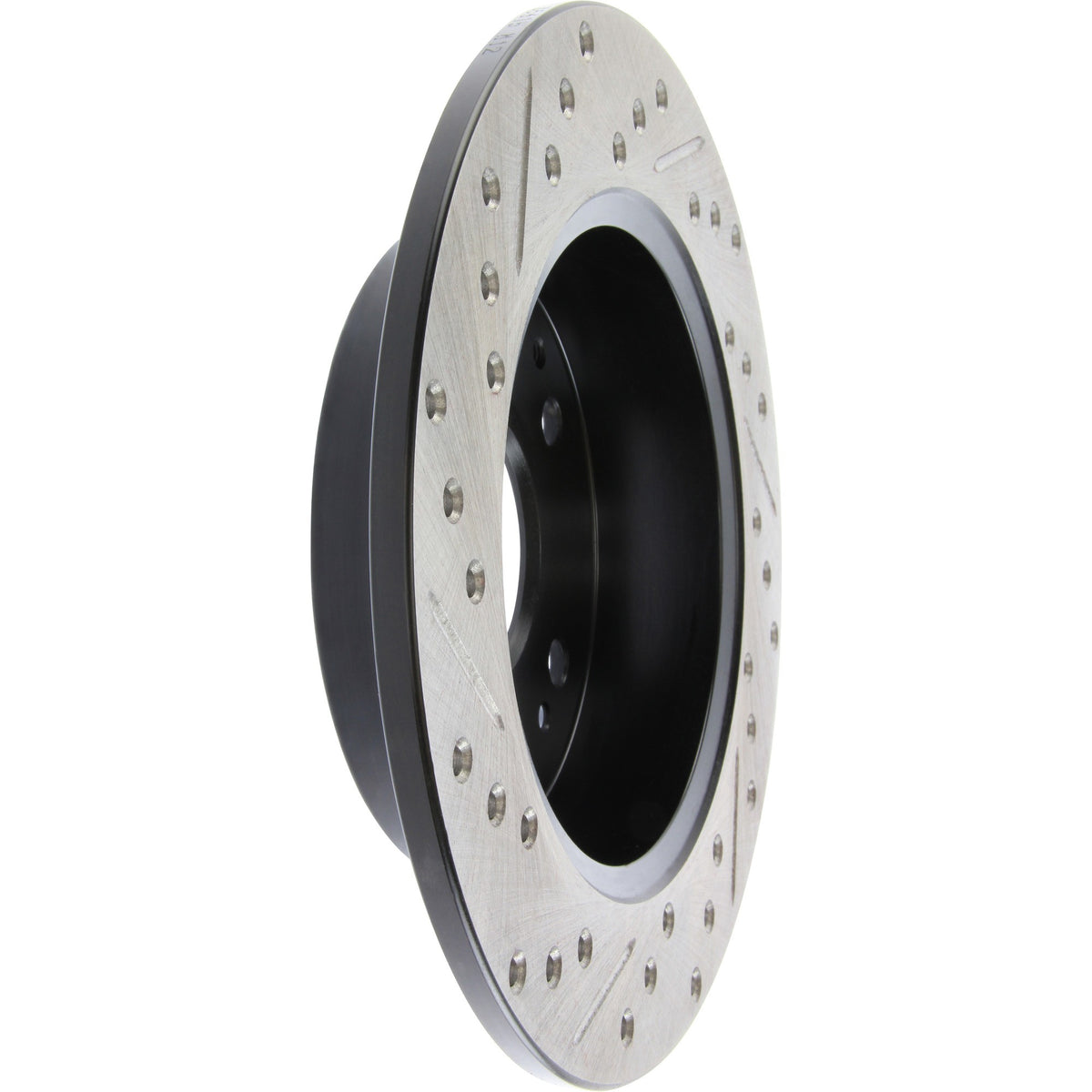 StopTech Sport Drilled/Slotted Brake Rotor; Rear Left