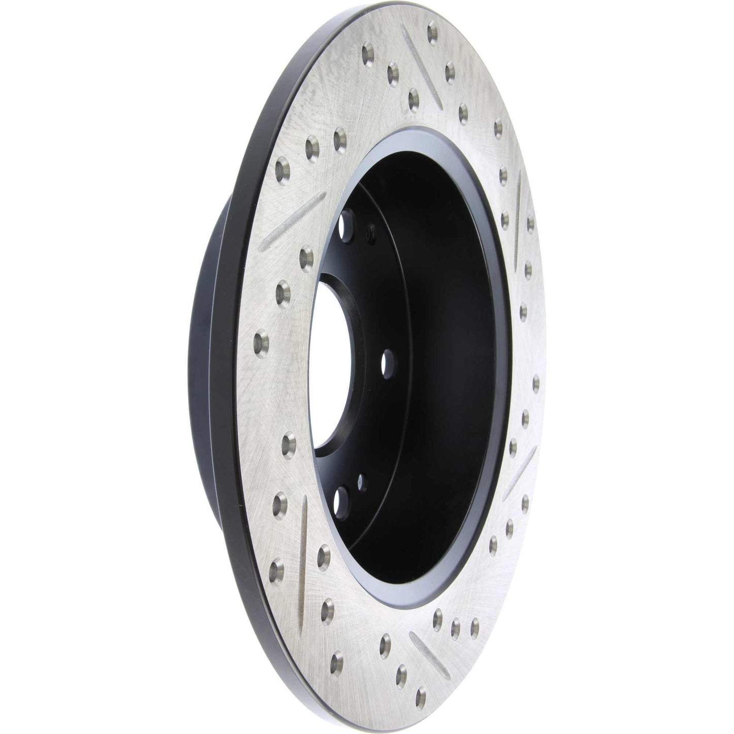 StopTech Sport Drilled/Slotted Brake Rotor; Rear Right