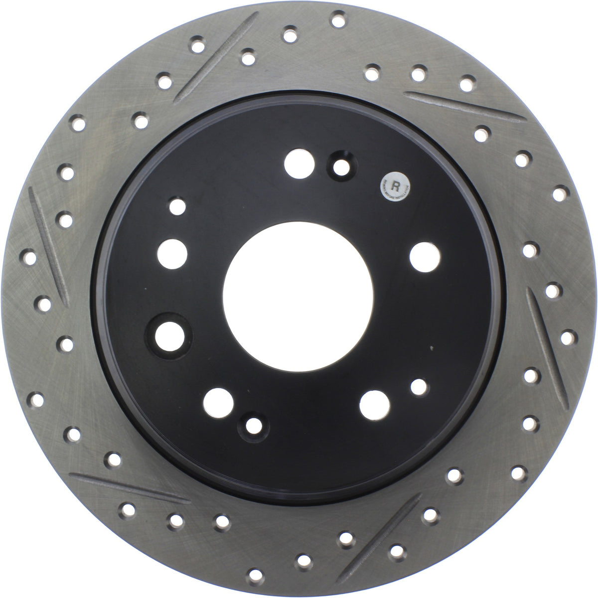 StopTech Sport Cryo Drilled/Slotted Brake Rotor; Rear Right