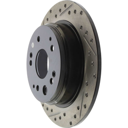 StopTech Sport Cryo Drilled/Slotted Brake Rotor; Rear Right