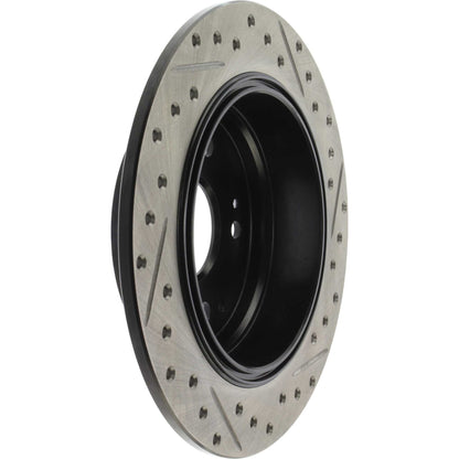 StopTech Sport Cryo Drilled/Slotted Brake Rotor; Rear Right