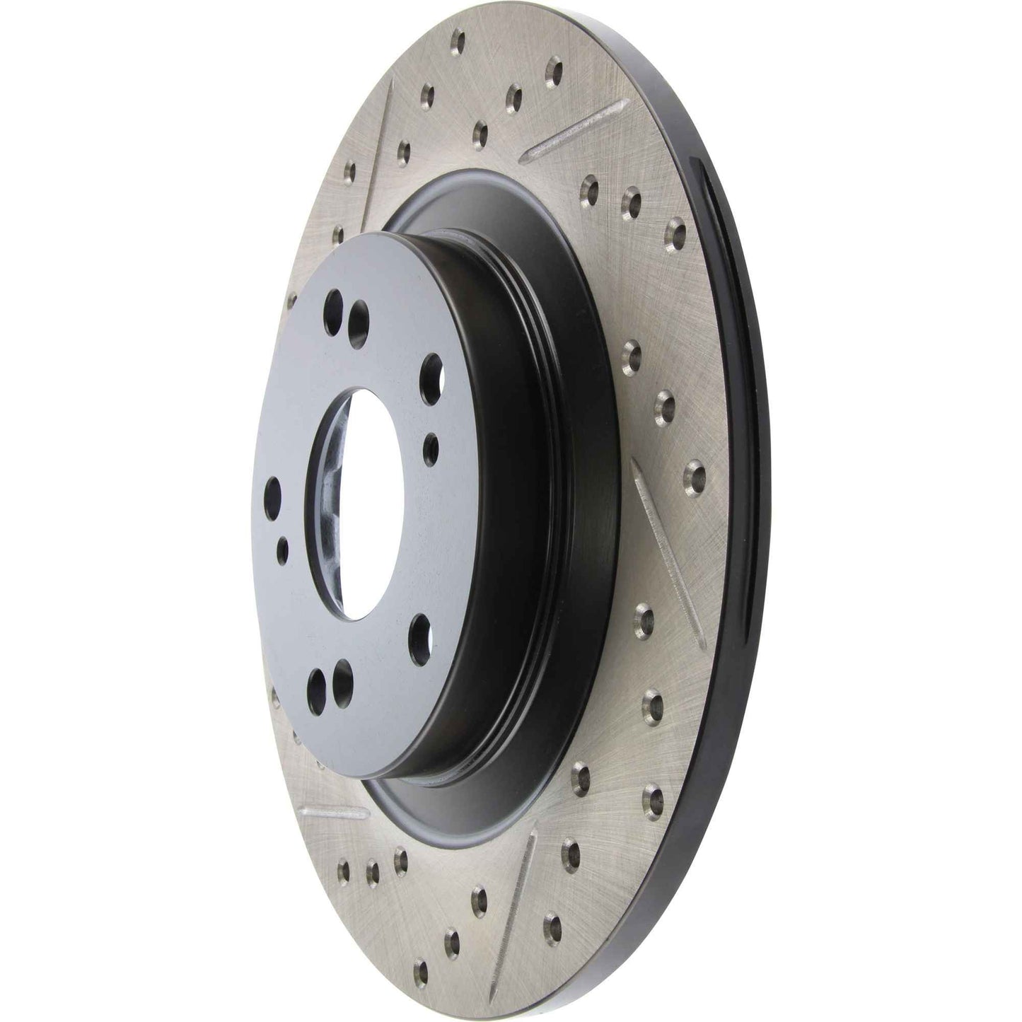 StopTech Sport Cryo Drilled/Slotted Brake Rotor; Rear Right